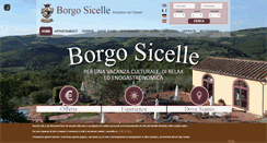 Desktop Screenshot of borgosicelle.it